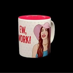 Schitt's Creek "Ew, Work" Ceramic Mug Alexis Rose coffee cup tea cup kitchen